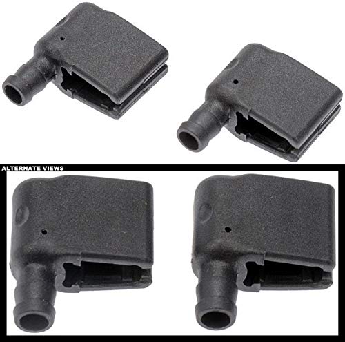 Dorman 47191 Windshield Washer Nozzle Compatible With Select Dodge / Freightliner / Volkswagen Models, 2 Pack #TOP3