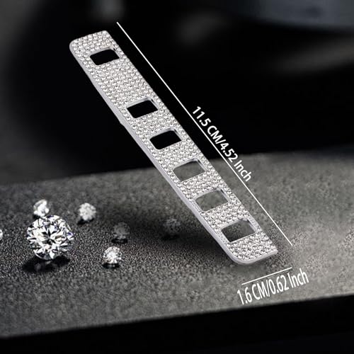 Image of Bling for Honda Car Accessory Gear Display Frame Cover Fit for 11th Gen Honda Accord Civic CR-V 2024.(Silver 7)
