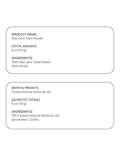 Miniatura 7 de NICE WITCH'S Polvo de lágrimas de trabajo crudo coreano 6 onzas 6.00 oz 100% polvo natural puro, adición cruda