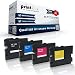 Produktbild 4X Print-Klex Tintenpatronen kompatibel für Ricoh Aficio GX e 2600 Aficio GX e 3300 Aficio GX e 3300 n Aficio GX e 3350 n GC-31 405688 405689 405690 405691 Black Cyan Magenta Yellow Sparset BK C M Y