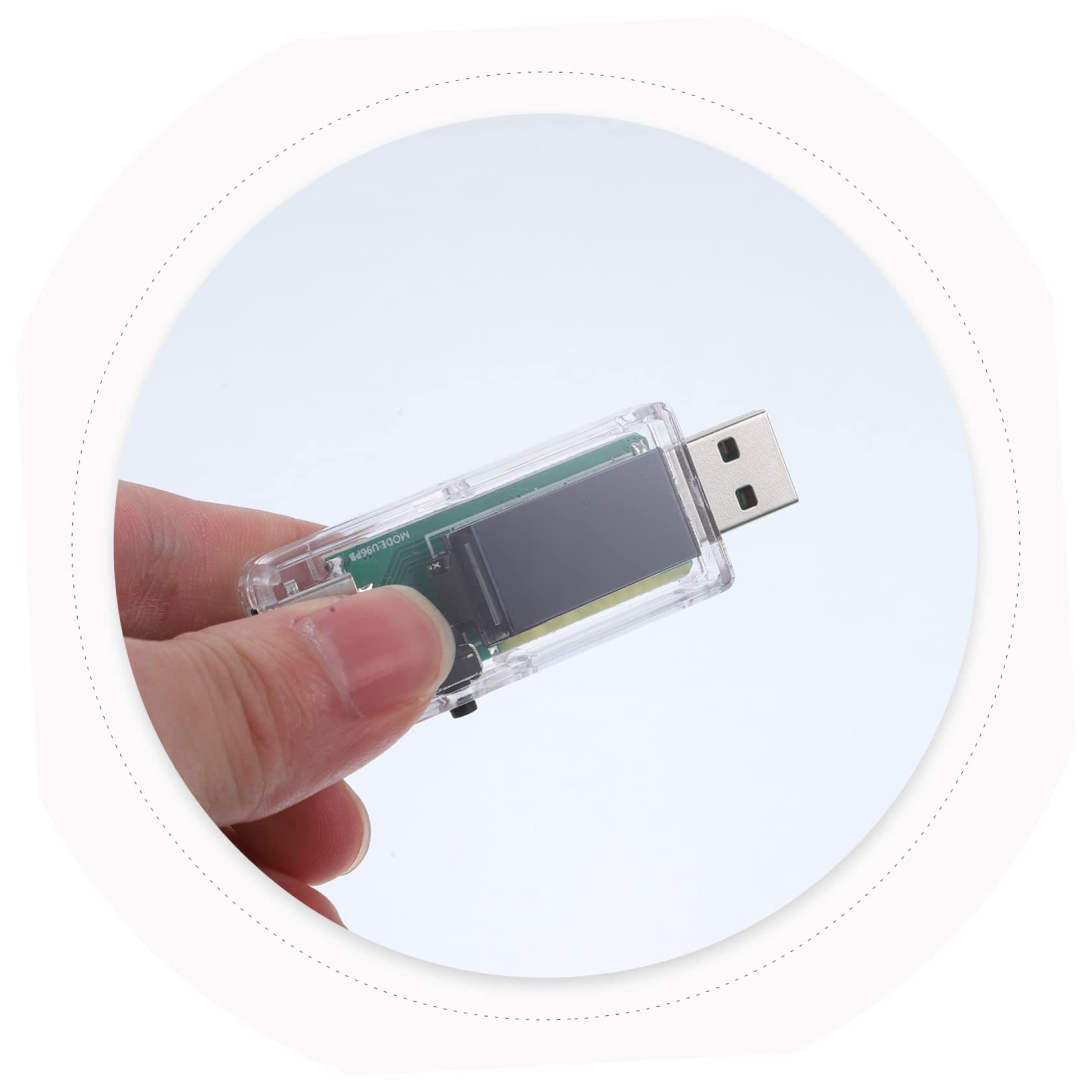 DOITOOL 2 Unidades De Medidor De Potencia Monitor De Voltaje Capacidad Impedancia Y Comprobador De Medidor