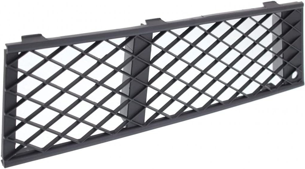 For BMW 750i / 750Li Front Bumper Grille 2009 2010 2011 2012 Outer Passenger Side | Textured Black | Plastic | BM1039115 | 51117184150