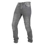 Motoblouz Jean Moto KAPTOR para todas las estaciones Grey Certificación CE