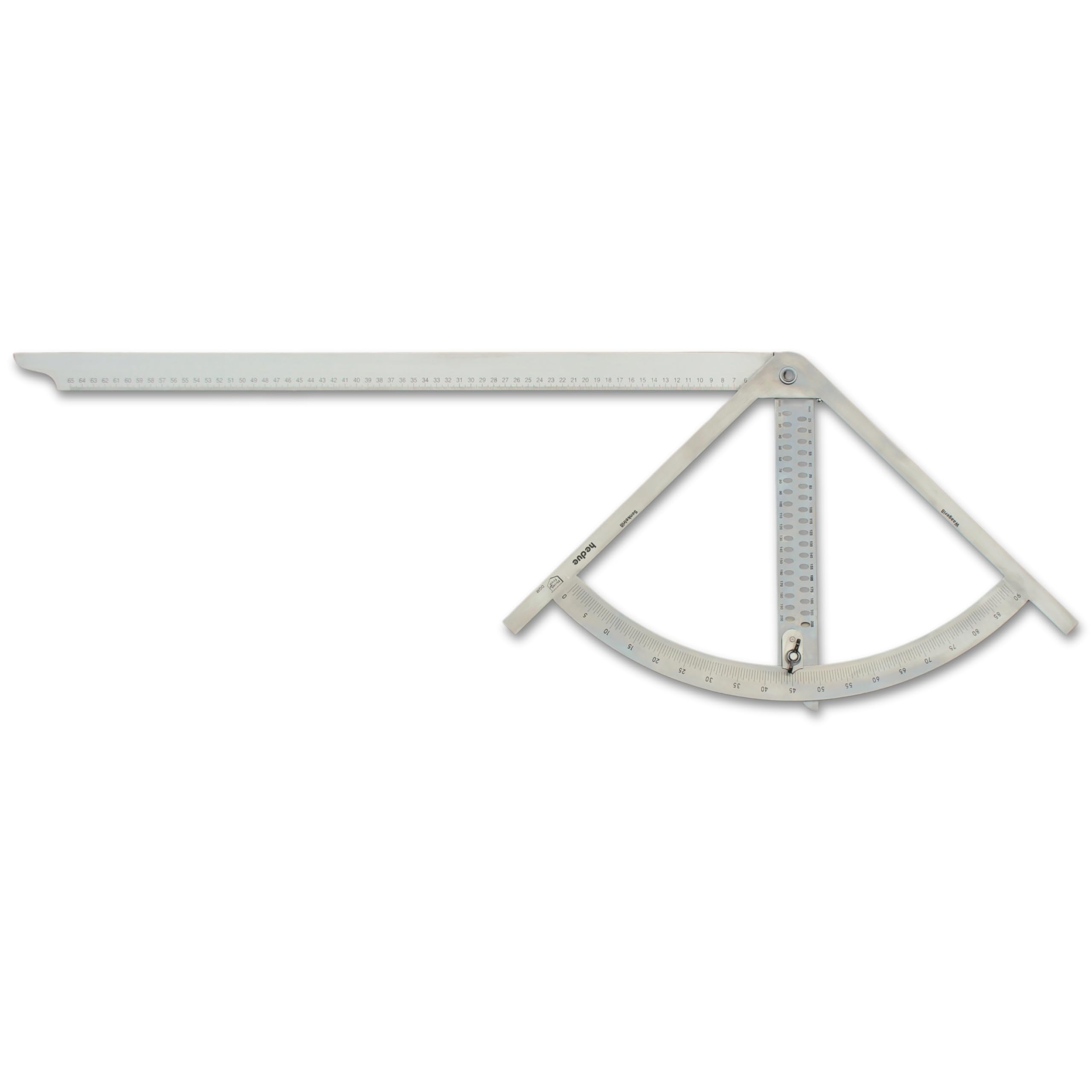 Escuadra Alfa Mini - Escuadra Alfa para carpinteros, ángulo de marcado & ángulo de precisión en uno, popular herramienta de carpintería & Instrumento de trazado