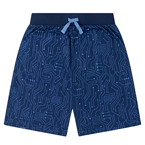 Us Angels Dreamlife Boys Pajama Set, Short Sleeve Tee And Shorts, Sleepwear, Blue Shark, 10-12 #TOP2