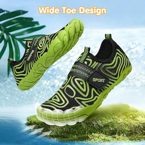 Image of ATHMILE Kids Water Shoes Boys Girls Water Shoes Quick Dry Barefoot Beach Sports Swim Pool Summer Shoes(Little Kid /Big Kid)