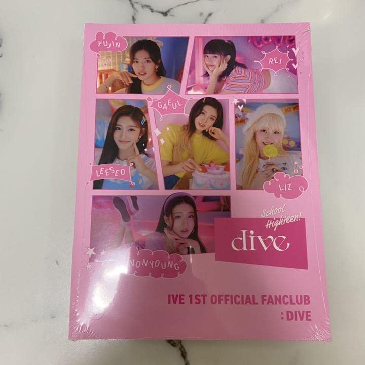 IVE❣️DIVE 1期 韓国 ファンクラブ特典フォトブック　未開封 Amazon.co.jp: IVE 韓国 ファンクラブ DIVE 1期 フォトブック