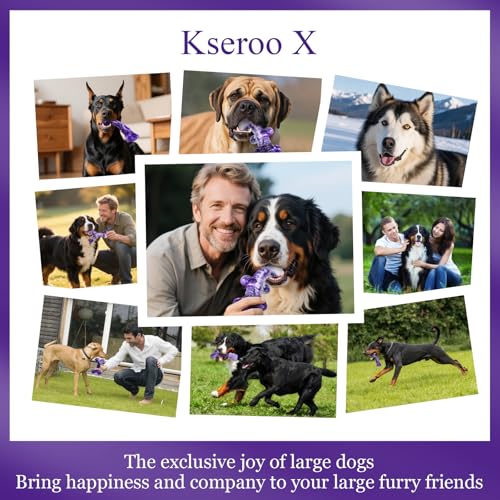 KSEROO X 4-Pack Indestructible Chew Toys for Extra-Large Dogs - Aggressive Chewers, Durable Nylon Bone, Heavy Duty Long-Lasting Dog Toys for Large Breed & Strong Chewers — view 3