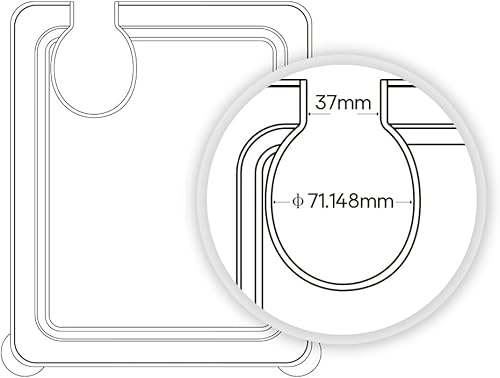 Miniatura 3 de EVERIE Recipiente Sous Vide con tapa de silicona universal compatible con todos los modelos, Anova Nano, Chefsteps Joule, Instant Pot, Wancle Sous