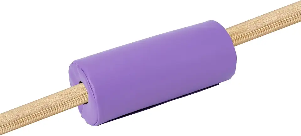 Aolamegs Gymnastics Bar Pad - 4"X10" Protective Foam Gymnastics Bar Cushion for Gymnastic Bar, Uneven Bars, Parallel Bars, Horizontal Bar, Ballet Bar, 1 Pack Purple Gymnast Kip Bar Pad for Kids