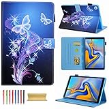 Galaxy Tab A 10.1 2019 Case (SM-T510/T515) - Techcircle Premium Slim PU Leather Stand Folding Folio