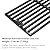 Hongso Porcelain Coated Cast Iron Grill Grid Grates Replacement for Chargriller Models 2121, 2123, 2222, 2828, 3001, 3030, 3725, 4000, 5050, 5252, 5650,9020. Set of 4