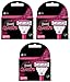 Wilkinson Sword Quattro Women | 9 Klingen für glatte Bein, Achseln und Bikinizone | Sparpack | Jahresvorrat