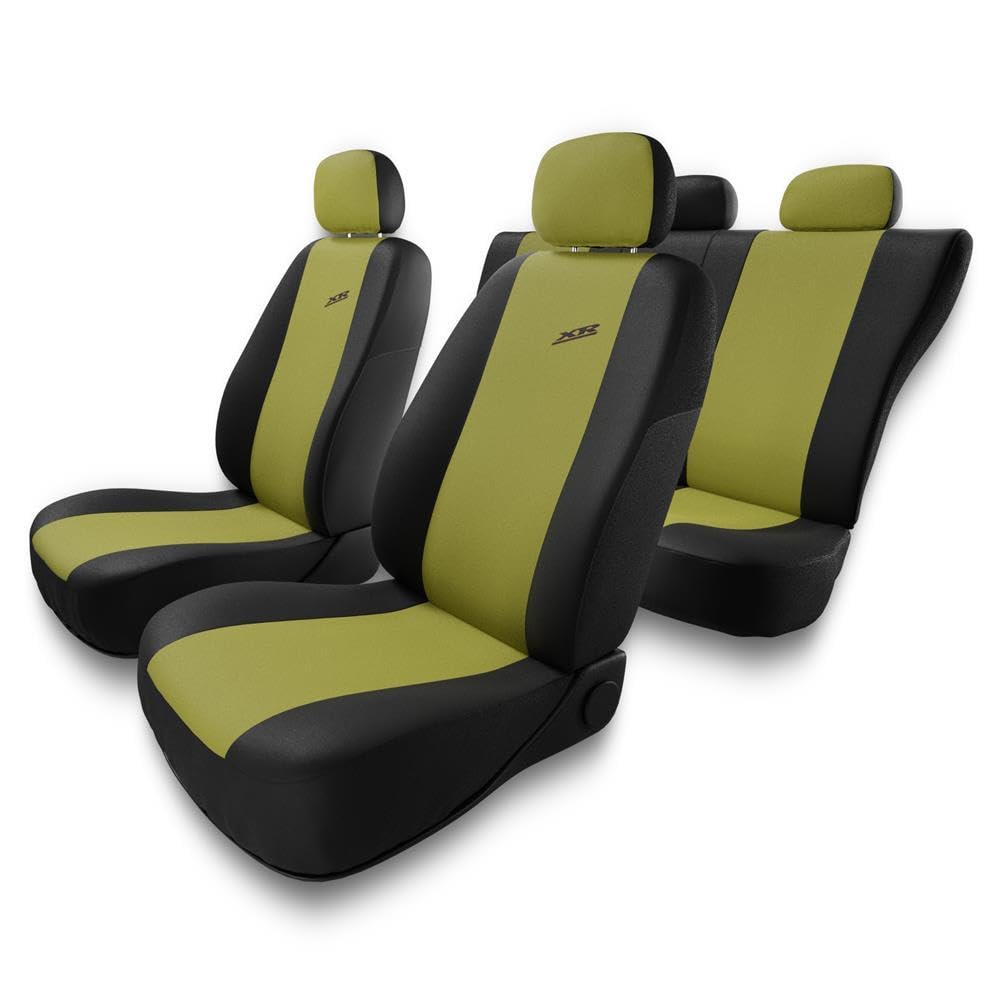 Mossa Coprisedili compatibili con Fiat Panda II III Hatchback 2003-. X.R-Y