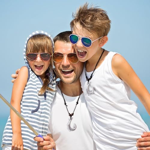 Hawaiian Fish Hook Necklace,Adjustable Hemp Cord Chain,Tribal Hawaiian Necklace Fish Hook Pendant2