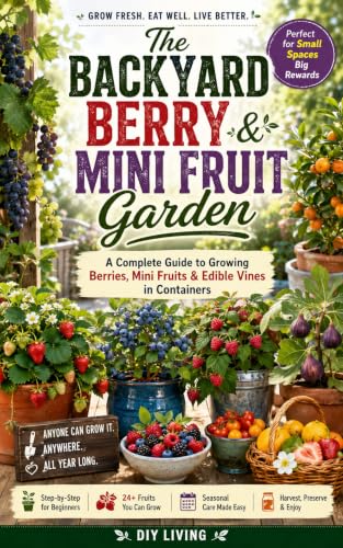 The Backyard Berry & Mini Fruit Garden: A Complete Guide to Growing Berries & Mini Fruits in Small Containers