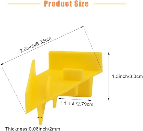 Miniatura 2 de Apiladores de bandejas, 24 piezas apilables de bandejas apilables para cosecha, accesorios para secadora de congelación adecuada, organizador de