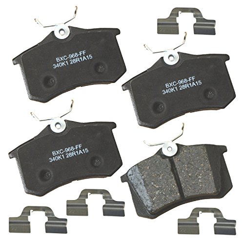 Bendix Premium SBC340K1 Rear Brake Pads for A1,A3,Quattro,A4,A6,A8 Allroad S3,S4,S6,S8,TT,Peugeot ...