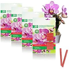 com-four® 80x Düngestäbchen für Orchideen...