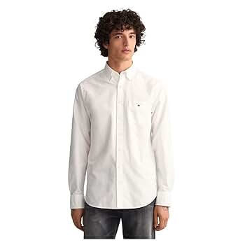 Amazon.com: GANT Men's Classic Oxford Shirt, White, XXXL