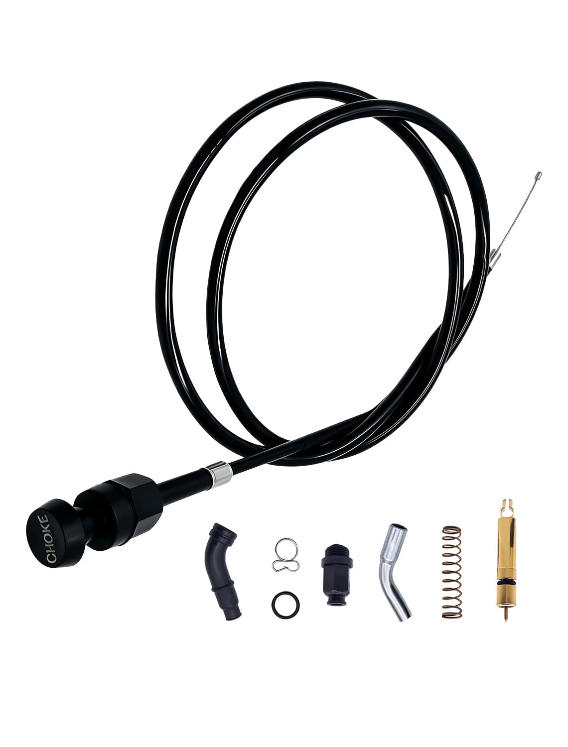 Amazon.com: Carburetor Choke Cable and Starter Valve Plunger Kit