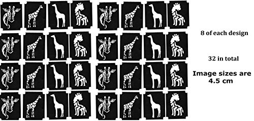 Zebra Collections (Zebra Tattoo sTencil)