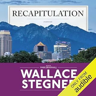Recapitulation Audiolibro Por Wallace Stegner arte de portada