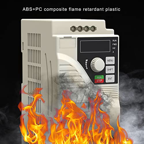 Tgoon Frequency Converter, 3Ph Ac380V Output Variable Frequency Drive Digital Screen Full Protections Good Heat Dissipation 2.2Kw For Conveyor #TOP2