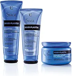 Eudora Combo Siàge Hair Plastia Shampoo + Máscara + Condicionador