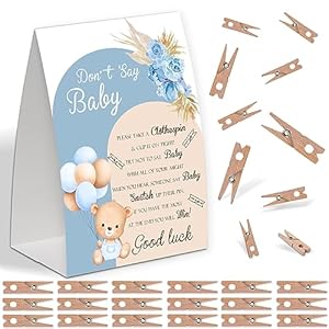 Tcjiu Sagen Sie Nicht Babyparty-Spiel 50