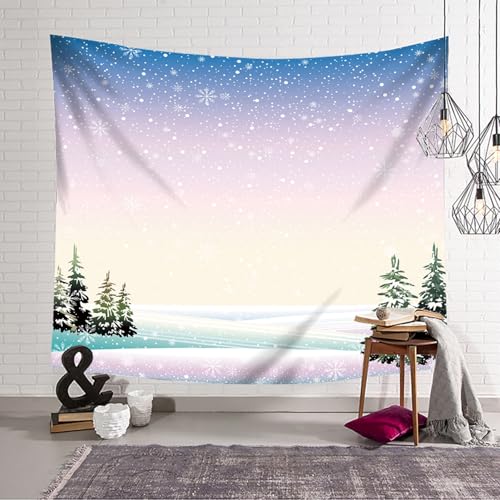 Tela de copos de nieve de 150x150 cm para decorar el dormitorio infantil 4
