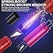 wenvastree 2-Pack Car Safety Hammer Seatbelt Cutter, Glass Breaker Car Window Breaker and Seatbelt Cutter Tool,Auto Rescue Escape Emergency Safehammer Punch Safety Hammer Window Glass Breaker