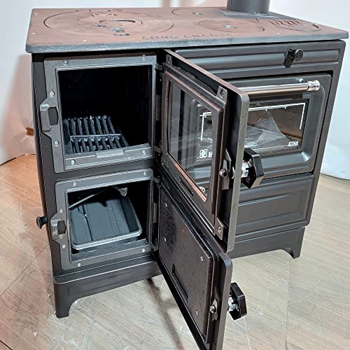 Cast Iron Stove With Oven | Cast Iron Fireplace | Baking Stove Cooker Stove Warming Stove | Tiny House Stove Cabin Stove (Cast Iron Cooker Stove) #TOP7