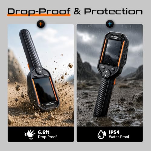 Image of GH340 Thermal Imaging Camera 640x480 Super Resolution, Dual-Camera with 2MP Visual Camera, 256x192 IR Resolution Handheld Thermal Camera for Home Inspection, HVAC Electrical Water Leak Break Detection