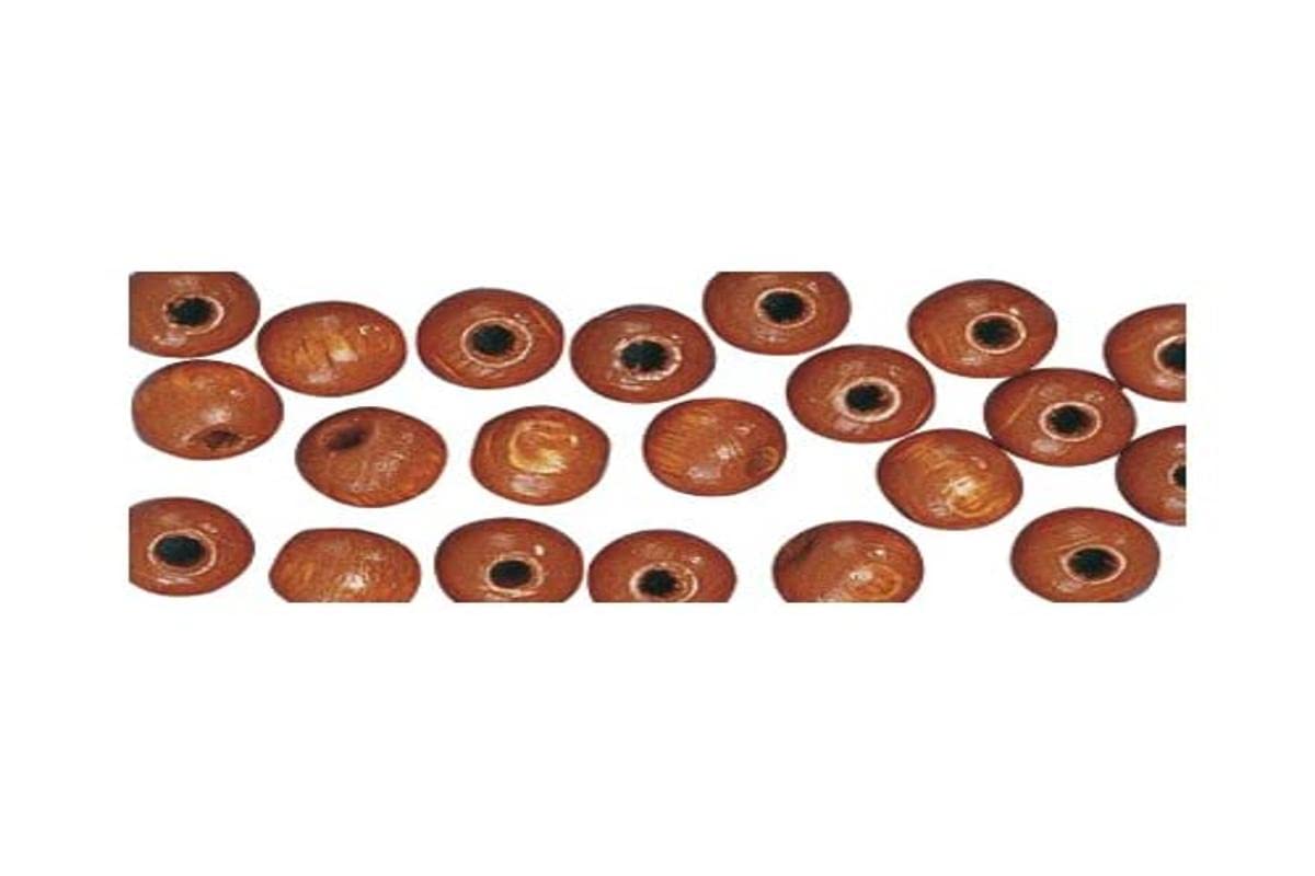 Rayher 1227200 Holzperlen, Poliert, 8 Mm ø, 82 Stück In Pink-Tönen – Ideal Für Schmuckbasteln