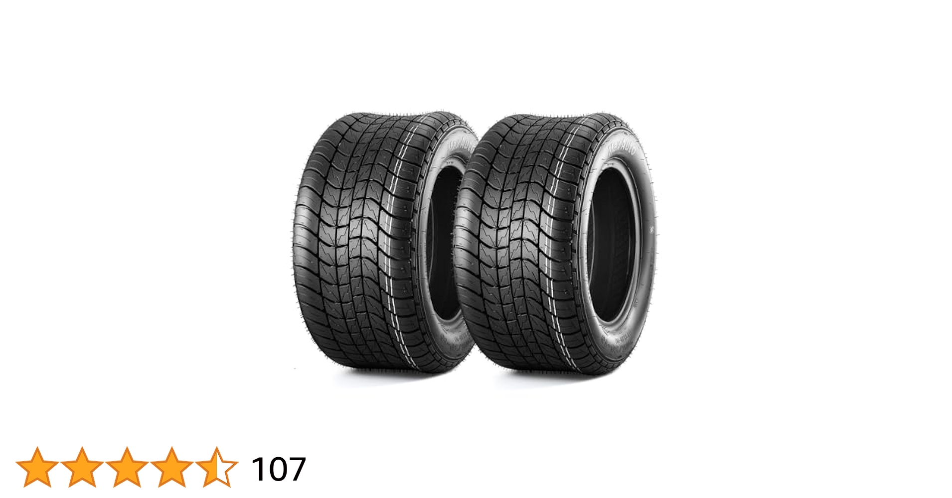 Amazon.co.jp: MaxAuto 205/50-10 ゴルフカートタイヤ 205/50/10 205