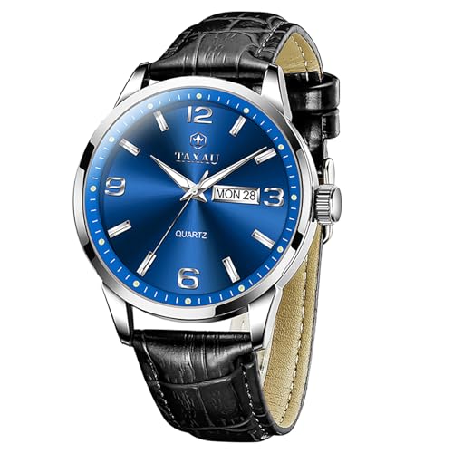 Montre homme classique Taxau avec finitions soignées en cuir