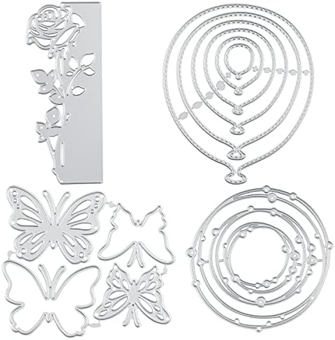 10 Fustelle A Forma Di Cuore Per Scrapbooking - Taglia Carta, DIY, Biglietti E Album - Foto 6