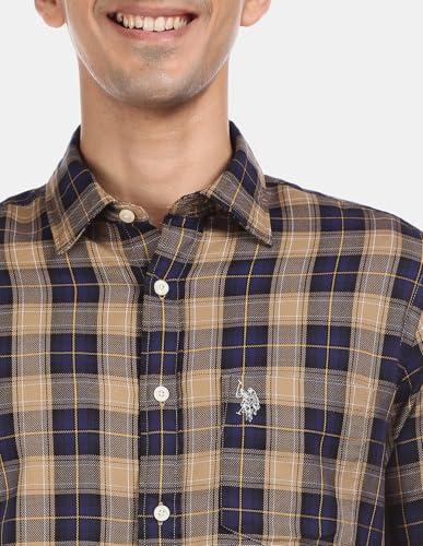 Image of U.S. POLO ASSN. Men's Cotton Regular Casual Shirt