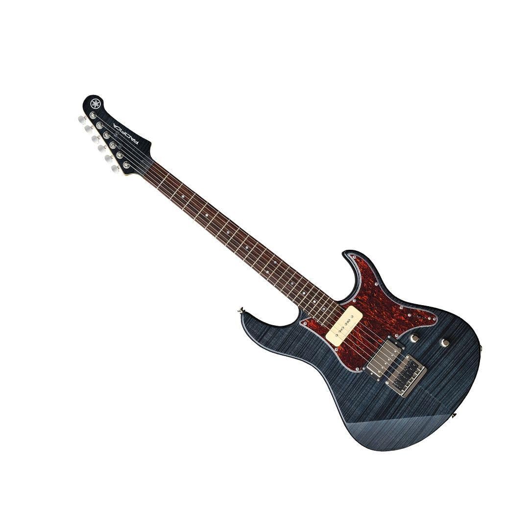 Amazon.com: Yamaha Pacifica PAC611HFM TBL Solid-Body Electric  