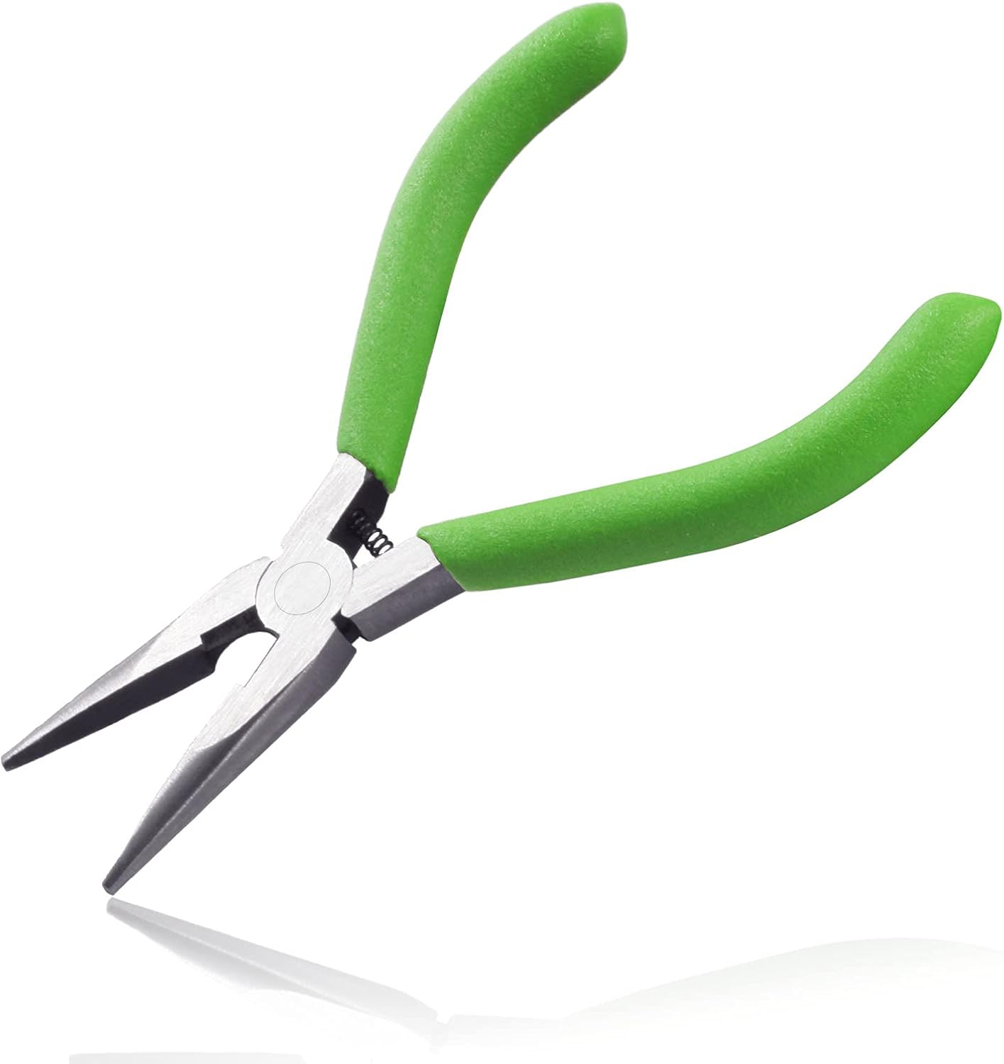 Long Nose Pliers 5.5" Mini Needle Nose Pliers with Wire Cutter for Jewelry Making & Beading