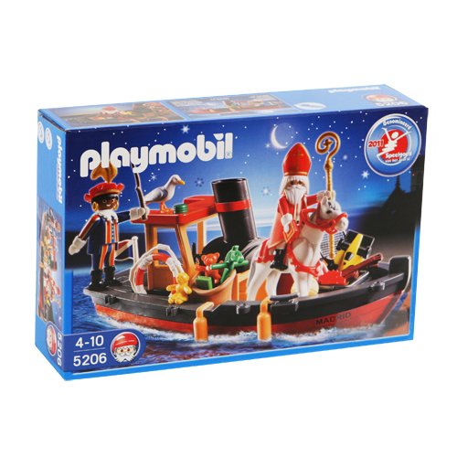 Preisvergleich Produktbild Playmobil 5206 - Stoomboot Sint