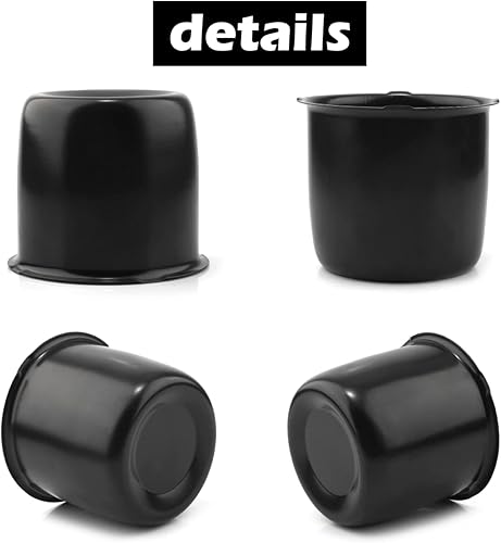 Miniatura 7 de 2 tapas centrales de rueda de remolque de 3.31 pulgadas, diámetro de 3.31 pulgadas, 2.99 pulgadas de alto para camión, SUV, RV, cubierta de rueda