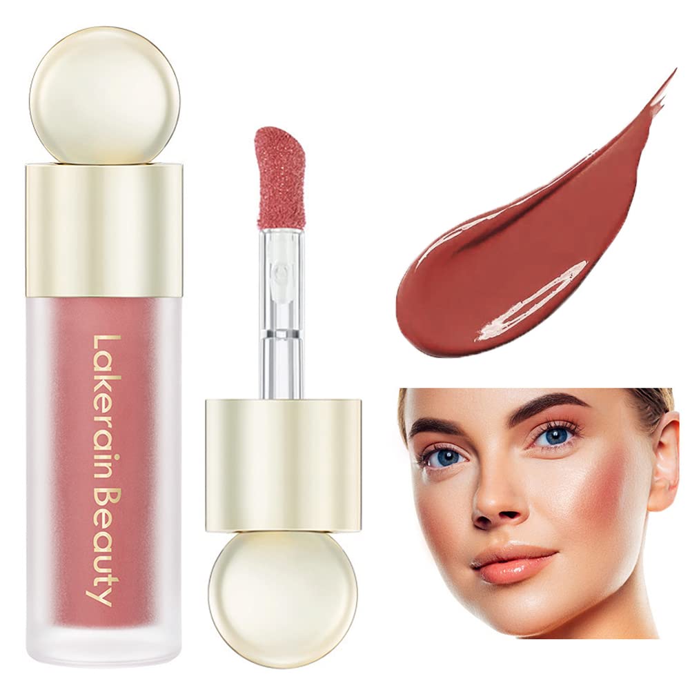 ZDHSOYLiquid Blush - Soft Cream Blush Makeup for Cheeks, Lips and Skin Tint, Dewy Face Blush (#04), 2 g