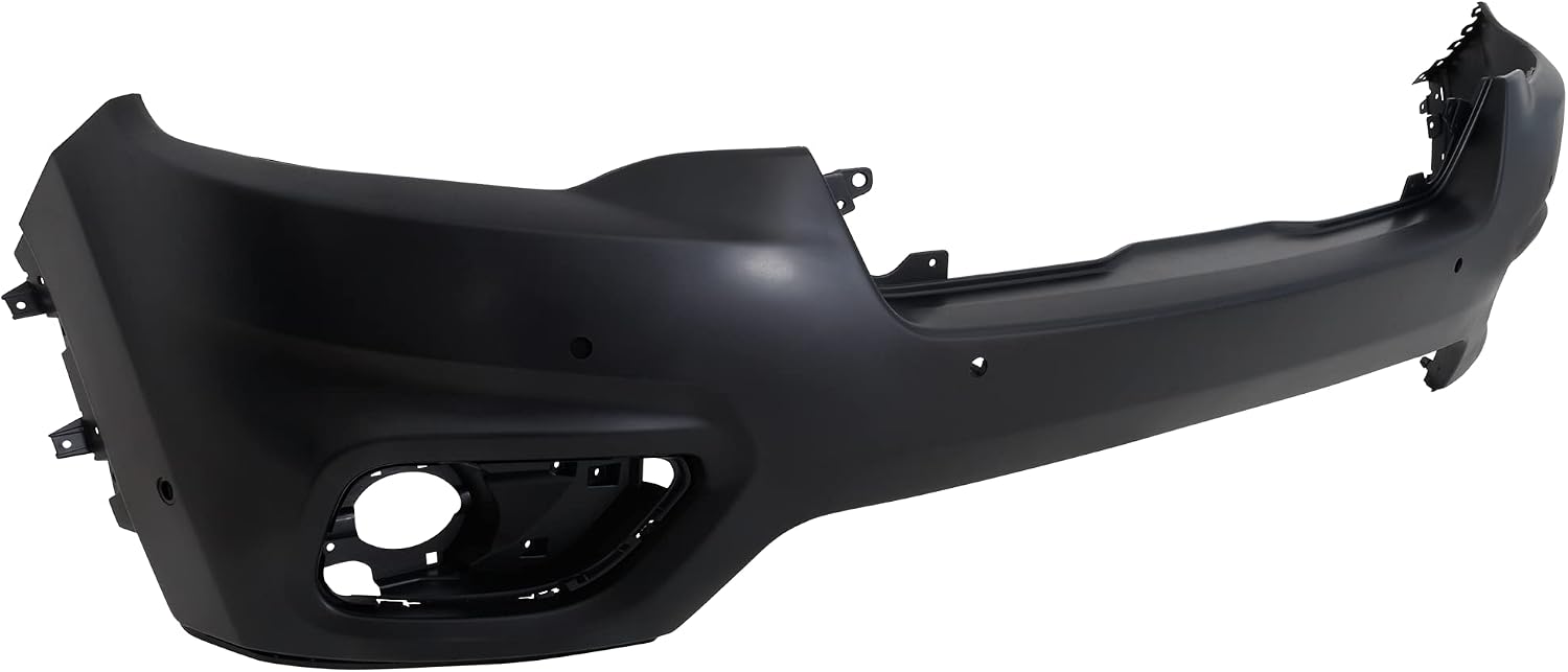 Garage-Pro Bumper Cover Compatible with Jeep Cherokee 2019-2022 For Models With Advanced Park Assist System Primed Front, Upper CH1014134