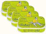 Sardines in Olive Oil w/ Lemon from Portugal by Pinhais, 4.4 oz (125 g)