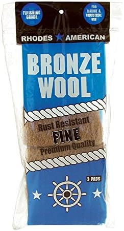 Homax Fine Grade Bronze Wool, 3 Pads (033873123002)