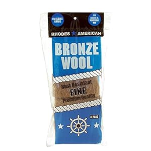 Homax Bronze Wolle Fein, 3 Pad