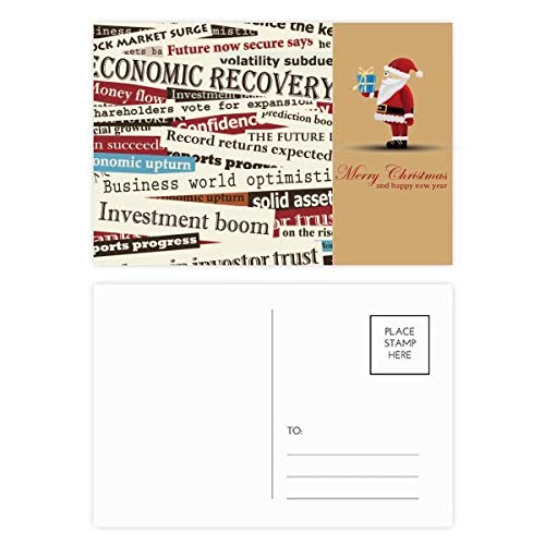 Cartes postales Père Noël lot de 20 idéales pour accompagner vos cadeaux de Noël