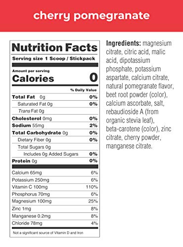 Image of Ultima Replenisher Cherry Pomegranate Electrolyte Drink Mix 20 Count, 0.12 OZ